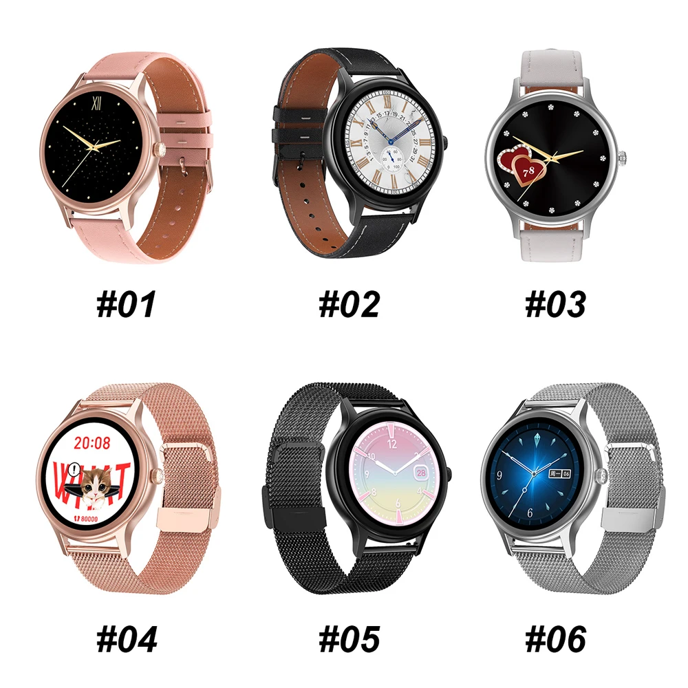 

DT66 Smart Watch Fashion Women Men Health Management IP67 Blood Pressure Heart Rate Monitoring For Android IOS Sport Smartwatch