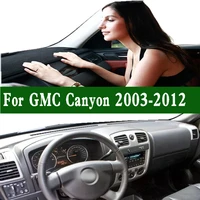 for gmc canyon colorado 2003 2012 crew cab pickup dashmat dashboard cover instrument panel sunscreen pad anti dirt dash mat