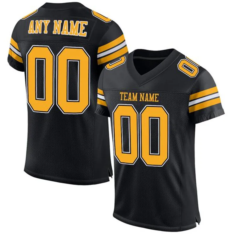 

Customized Football Jersey Sew Team Name/Number Own Design Breathable Mesh Cool Soft V-neck Shirts for Male/Lady/Child Any Color