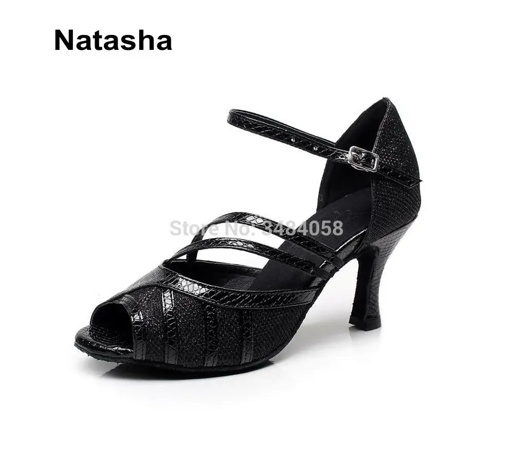Обувь для латиноамериканских танцев Natasha Net Flash Res|Обувь танцев| |