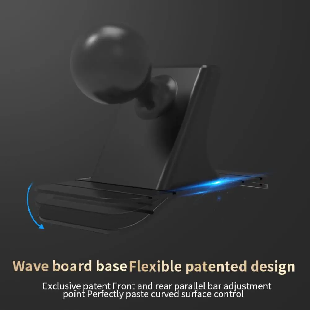 

Phone Bracket with Magnet Adjustable Angle PVC 360 Degree Rotating Cell Phone Holder for Car