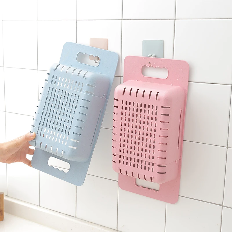 Plastic Retractable Drain Basket Multifunctional Fruit Vegetable Washing Drying Rack Over Sink Kitchen Storage | Дом и сад