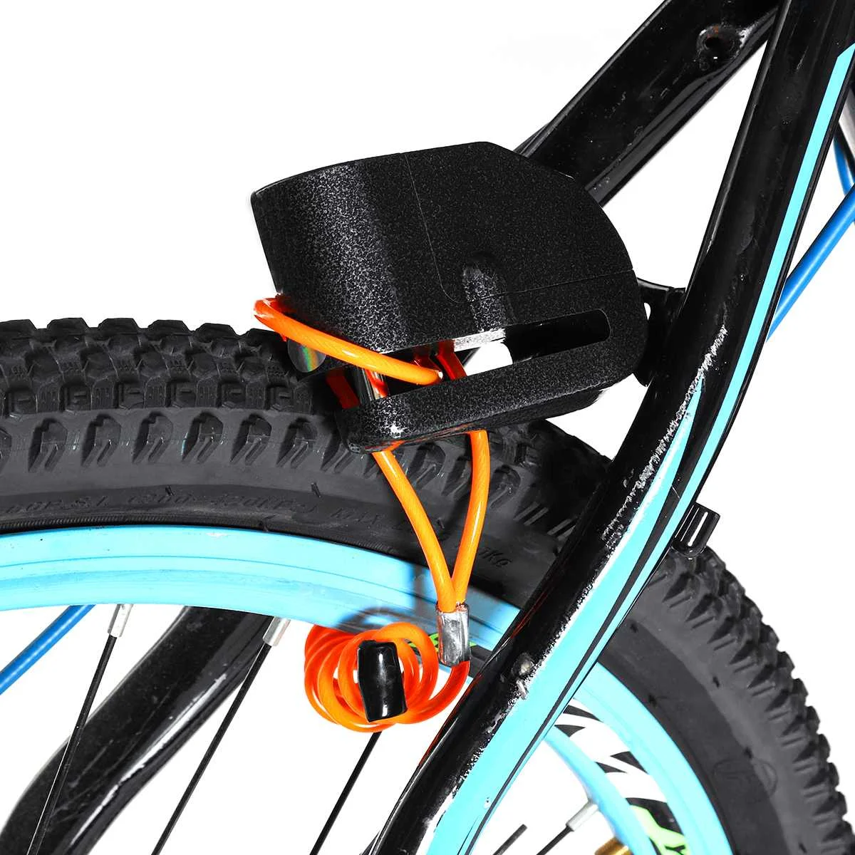 

110db Motorcycle Brake Disc Lock Bike Outdoor Safety Alarm Lock Bicycle Security Locks Scooter Anti-theft Locks Theft Protection