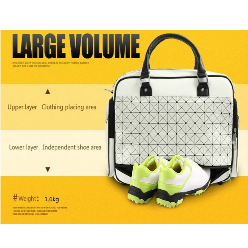 1 шт. женская сумка из пу кожи для гольфа|Сумки гольфа| |