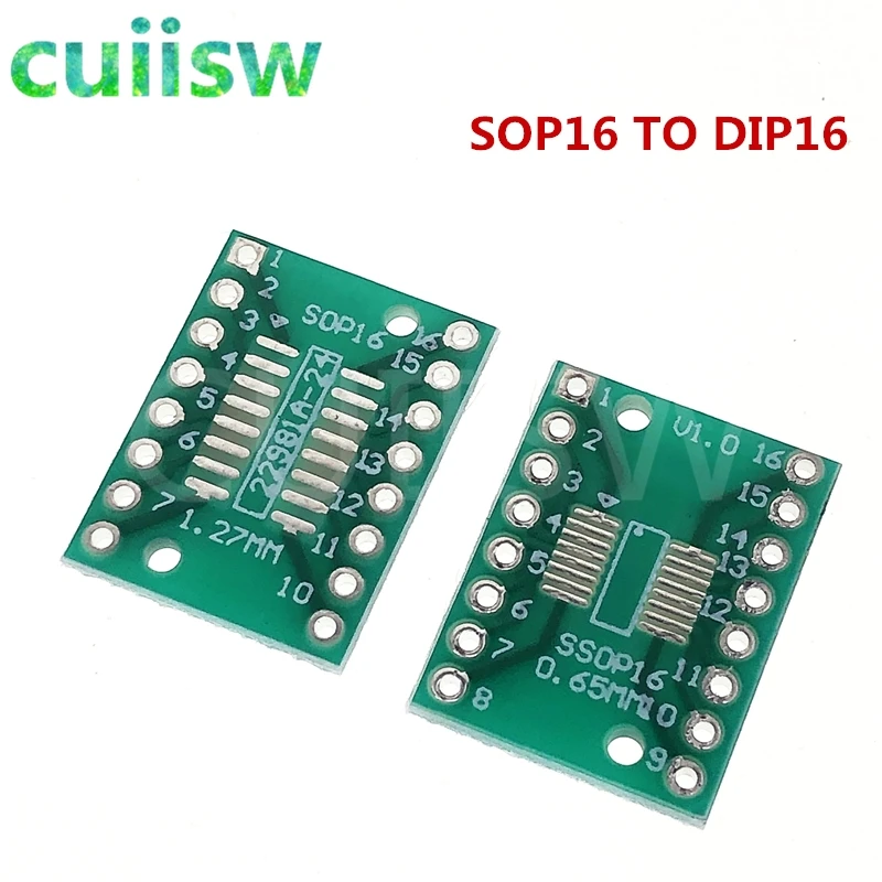 20 шт. TSSOP16 SSOP16 MSOP16 SO16 SOP16 SOIC16 поворотный DIP16 1 27 мм/0 65 мм IC адаптер гнездо/Адаптерная