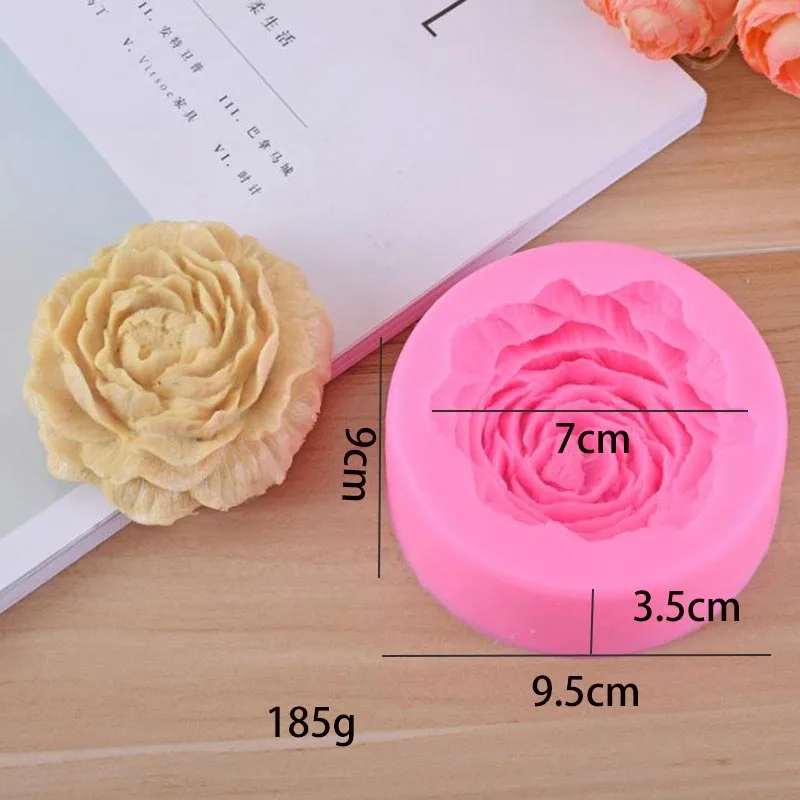 Формы для розы и свечей форма гипса цветов формы ручной работы ароматерапии