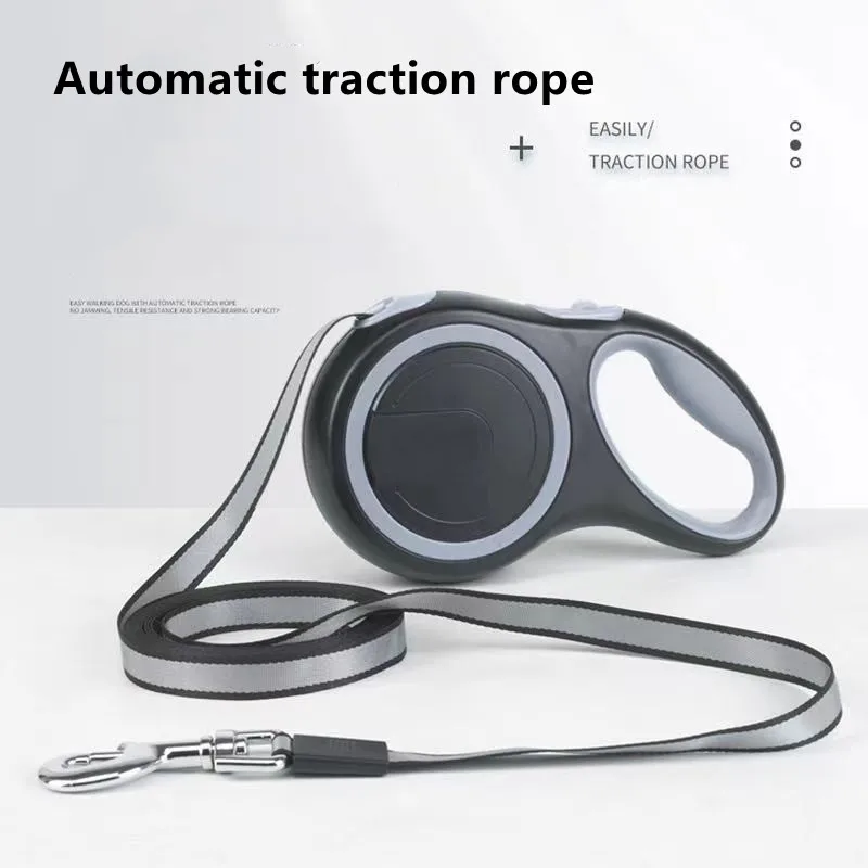 

Pet traction rope dog nylon automatic retractable traction rope pet supplies traction rope Pet traction rope dog nylon automatic