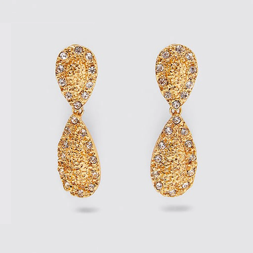 Серьги-капли из органзы с цветочным рисунком для девочек, длинные серьги с этническим цветком, г., длинные серьги с металлическим сердечком, вечерние подарки - Окраска металла: 2