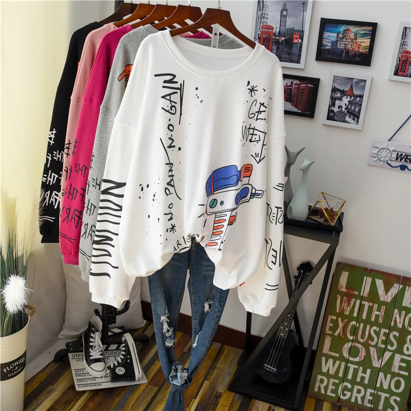 Махровая хлопковая толстовка уличная Женская с капюшоном осенняя новинка