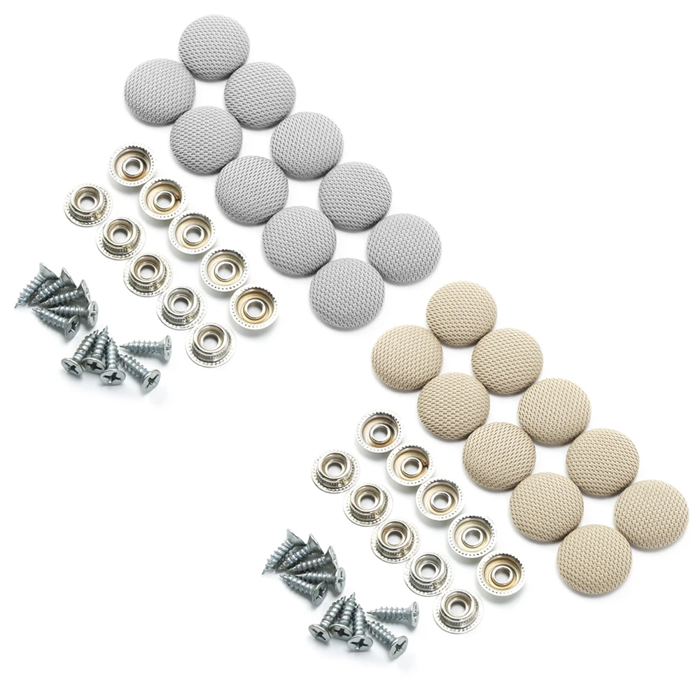 10 шт. тканевая винтовая крышка для внутренней отделки автомобиля Citroen C1 C2 C3 C4 C5 C6 C8