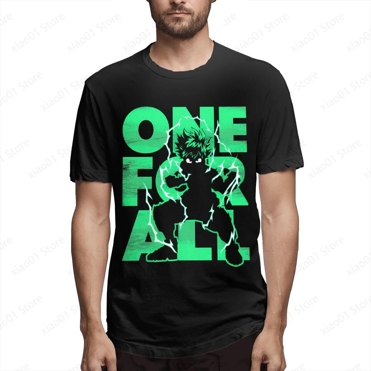 

One For All - Hero T Shirt Men Women Graphics Harajuku T-Shirt Creativity Short Sleeve Tee Tops