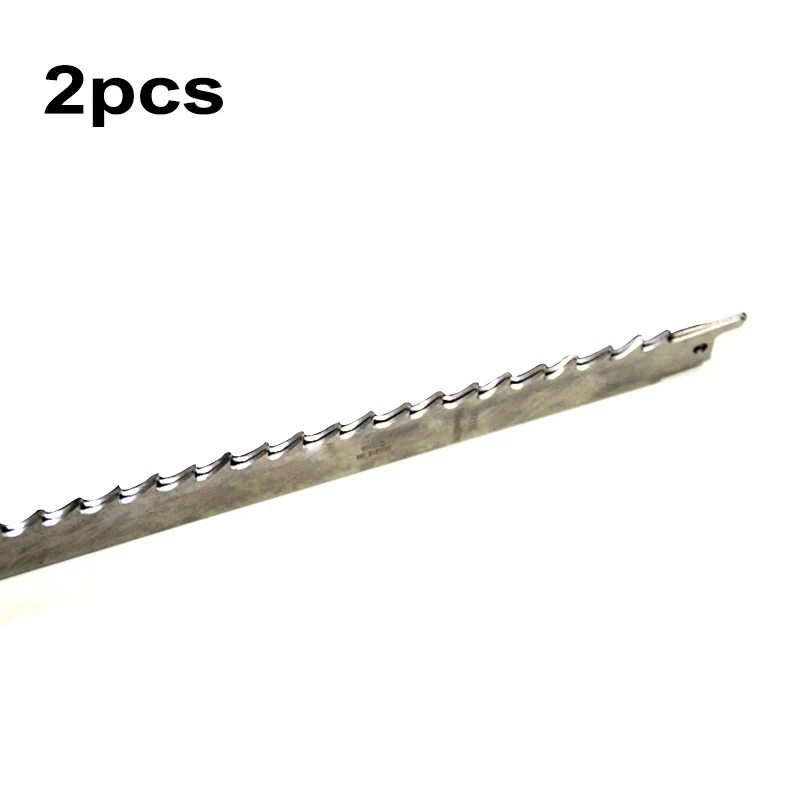 

2pcs Stainless Steel S1211K Frozen Meat Bone Ice Cut 300mm Reciprocating Saw Blade Blade Cutter New Sharp Durable Splitter