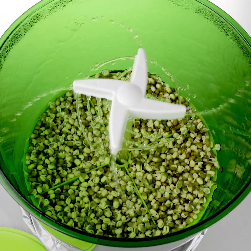 Кухонный двухслойный аппарат для выращивания фасоли бытовой автоматический