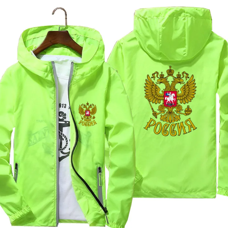 Мужская летняя куртка бомбер с изображением орла|Мужские куртки| |