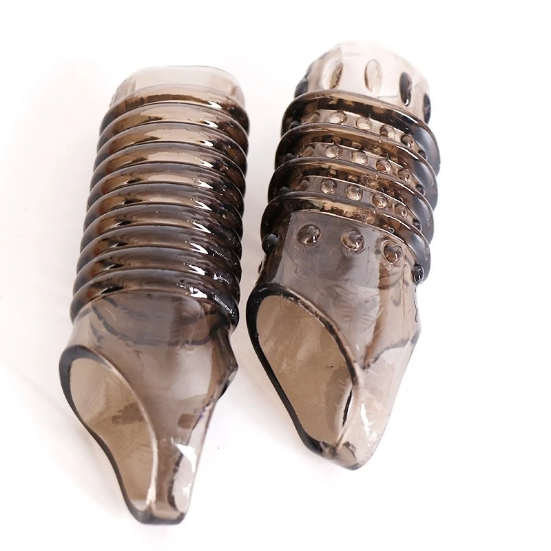 Силиконовые многоразовые насадки на пенис кольцо полового члена Enlarg Для мужчин t