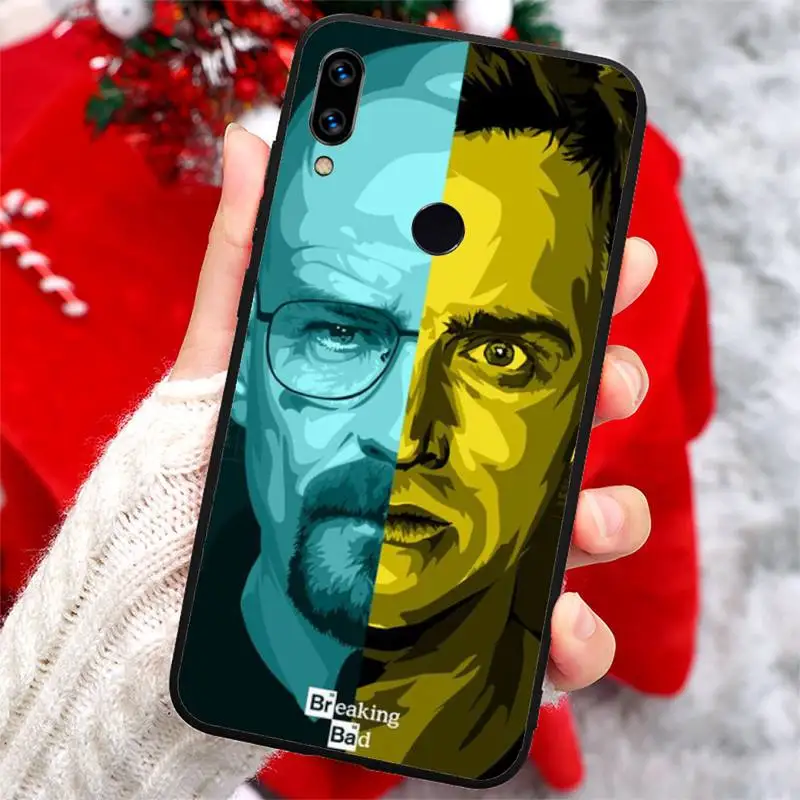 

TV series Breaking Bad Heisenberg Phone Case For Xiaomi Redmi note 7 8 9 t k30 max3 9 s 10 pro lite
