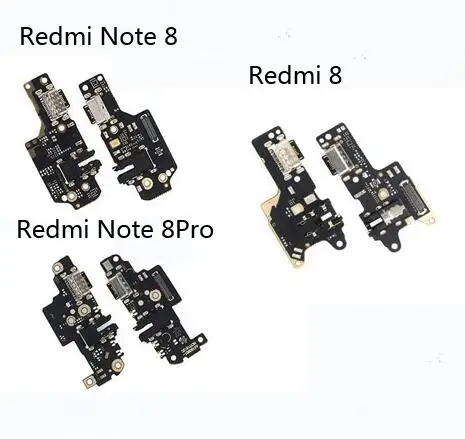 USB-коннектор для док-станции Xiaomi Redmi Note 8/Note 8 Pro зарядный порт гибкий кабель