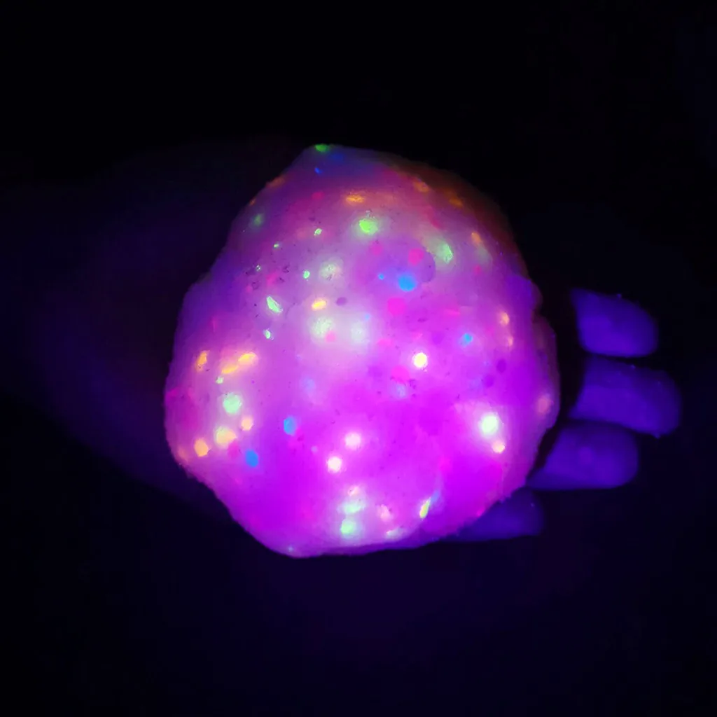 Светится в темноте Diy мягкая и не липкая игрушка для снятия стресса детские