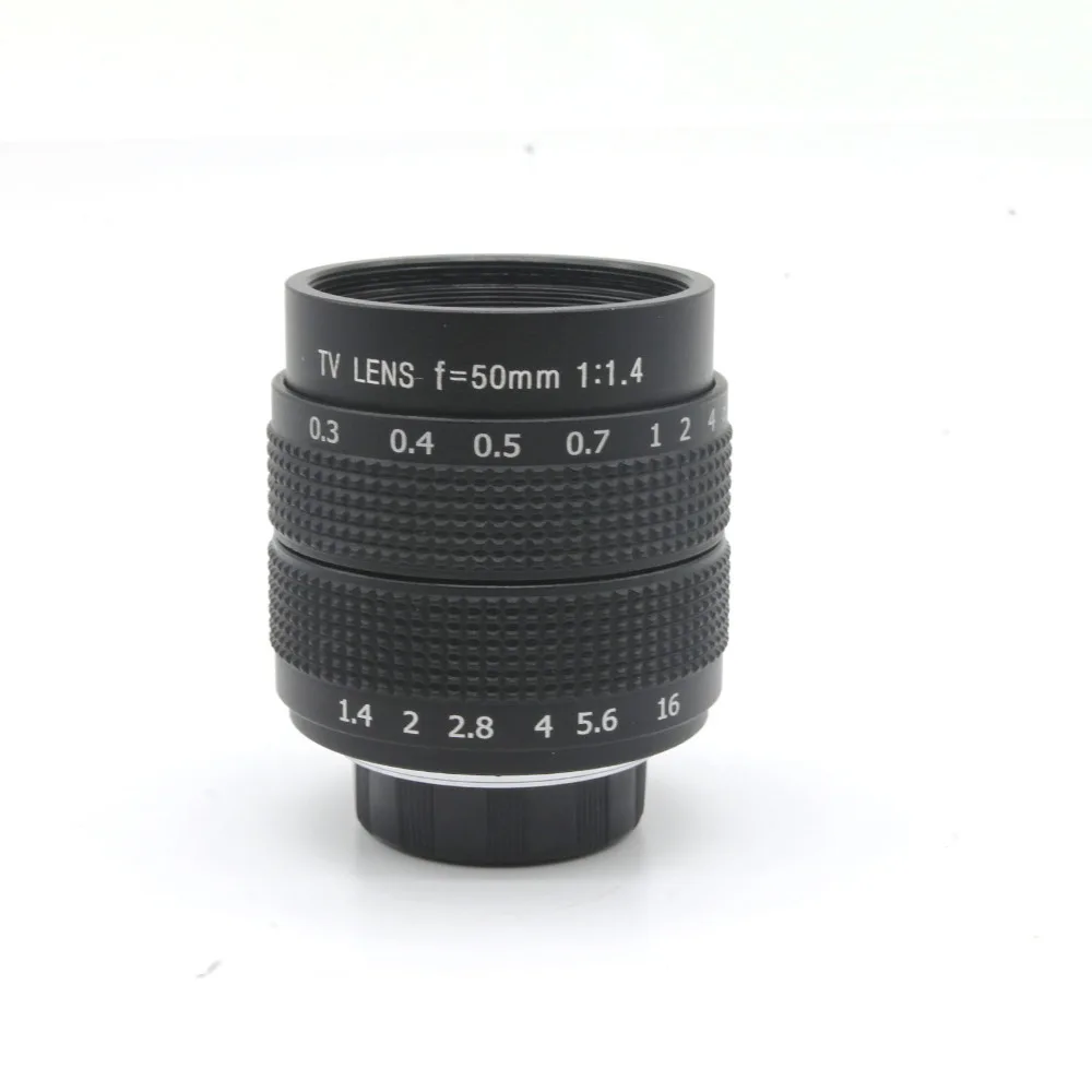 

50mm f1.4 CCTV TV Lens C mount for GF3 GF2 GF1 G3 GH1 GH2 EP1 EP2 EPL1 EPL