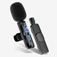 type c lavalier wireless microphone rechargeable mobile microphone speaker phone microphone outdoor microphone with v3h1