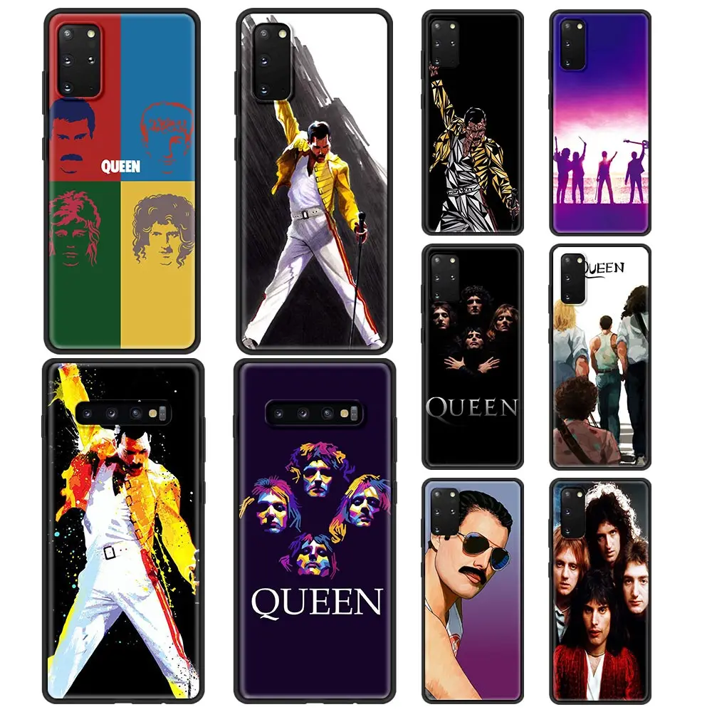 Freddie Mercury Queen band чехол для Samsung Galaxy S20 S10 Plus Ultra 5G S8 S9 S10e S7 Edge TPU мягкие чехлы