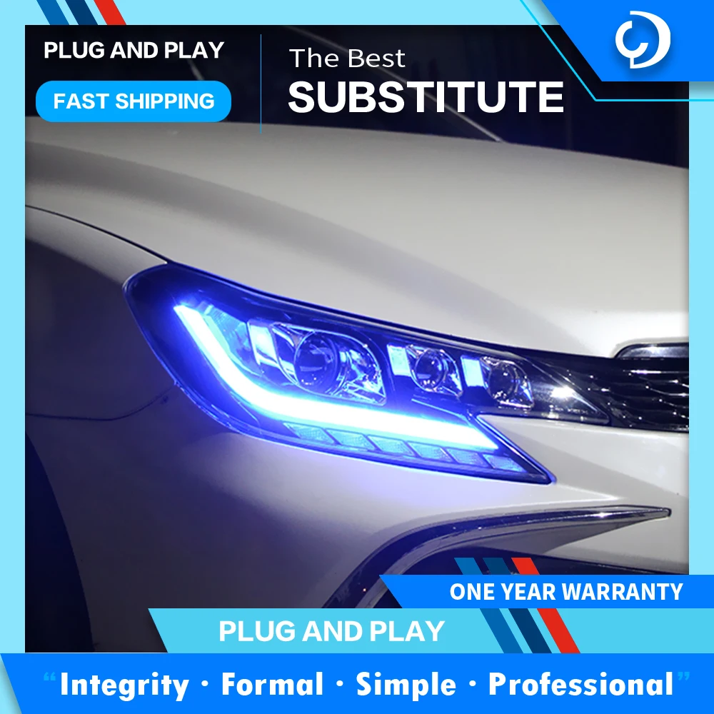 

Car Styling Headlights for Mark X LED Headlight 2013-2020 Reiz Head Lamp DRL Dynamic Signal Projector Lens Automotive Accessorie