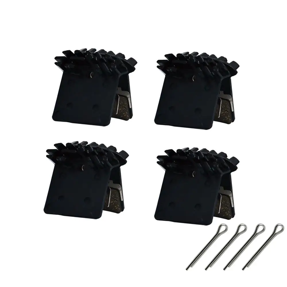 4 Pairs Велосипедные охлаждающие ребра дисковые Тормозные колодки для shimano J02A XTR M9000 M9020 Deore XT M8000 SLX M7000 Deore M6000 - Цвет: 4 Pairs