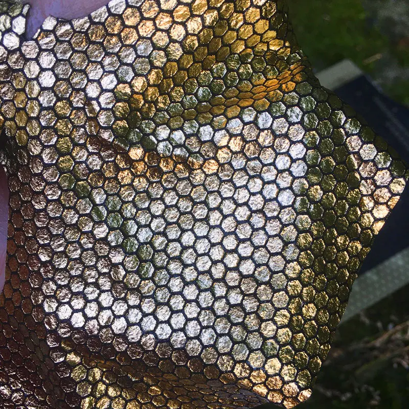 

24k Gold Facial Mask Carnosine Honeycomb Face Mask Essence Sheet Mask Brightens Anti Aging Moisturizing Mask Oil-Control Unisex