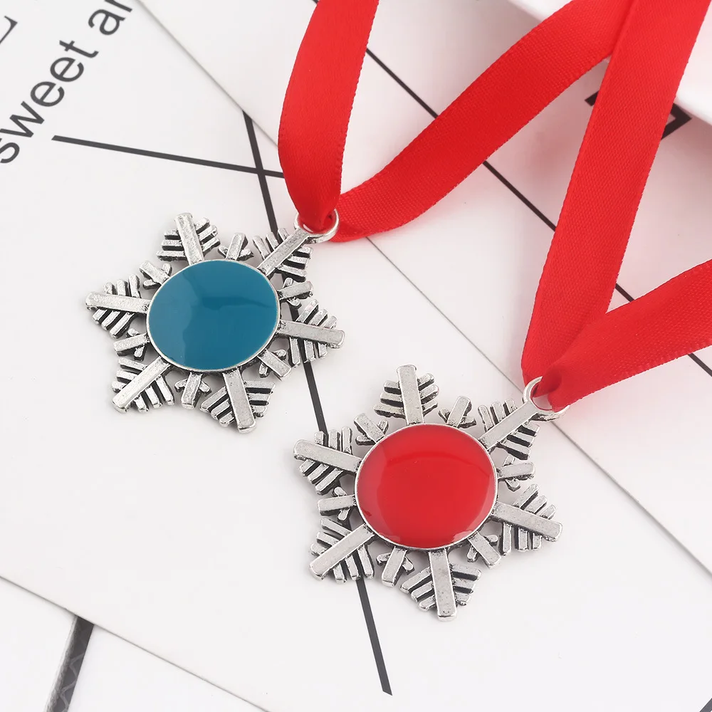 2019 Рождественский подарок ювелирные изделия из полотого металла подвеска в