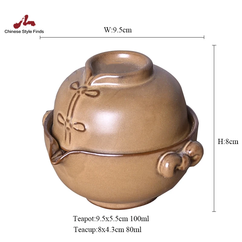 Чайный набор искусственный чайник чайная чашка портативные стандартные чайные