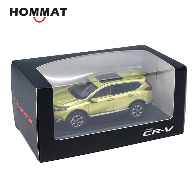 HOMMAT Simulation 1/43 Honda CR-V внедорожник CRV модель автомобиля сплав 1:43 литая игрушка модели автомобилей автомобили игрушки для детей