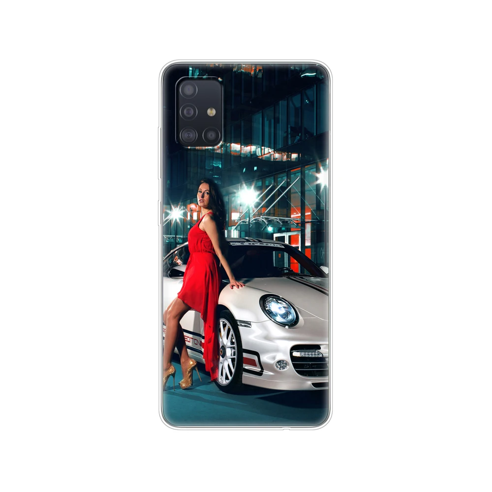 Чехол для samsung galaxy A31 A41 A51 A71 A01 A81 A91 A11 A30S A20S A21S A50S M11 M21 M31 M30S M40S спортивные гоночные