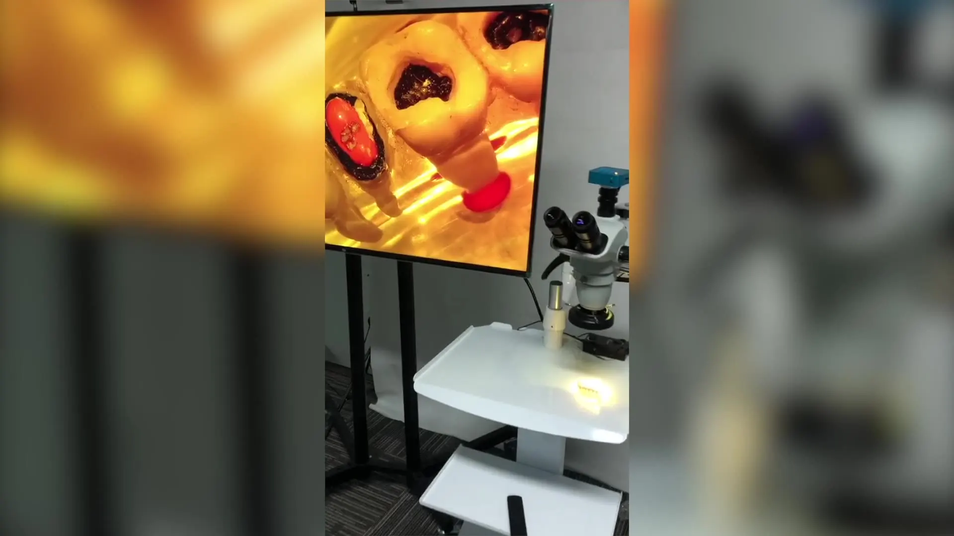 25x microscope with camera mobile phone repair microscope microscope stand trolley type free global shipping