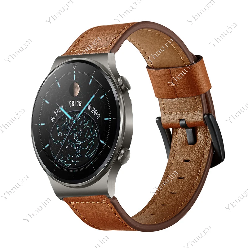 

Huawei Watch GT2 Pro Strap Strap Strap Wristband Replacement Strap Leather Strap Bracelet Replacement Belt for Huawei Watch GT