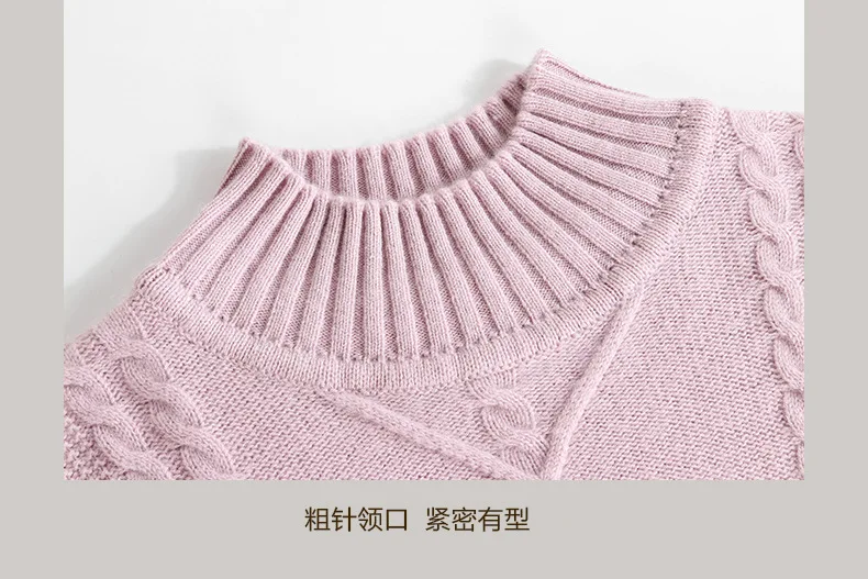 100 pure cashmere Sweater Women winter knitted turtleneck pullover Brand autumn hedging thicken Warm Koreanbottoming shirt 