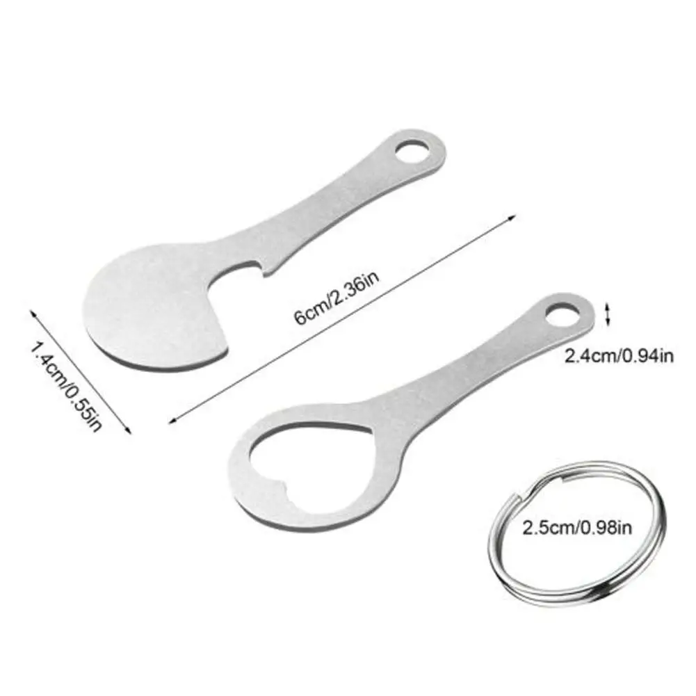 

2PCS Metal Aluminum Keychain Shopping Trolley Token Keychain Accessories Decorative Key Hook Keychain Gift Wholesale