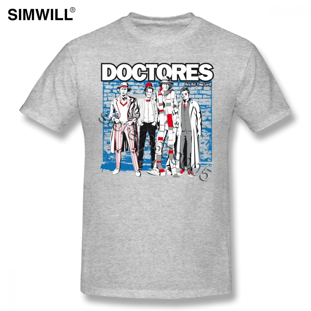 Модная фирменная футболка с коротким рукавом Доктор Кто Homme цветные рубашки