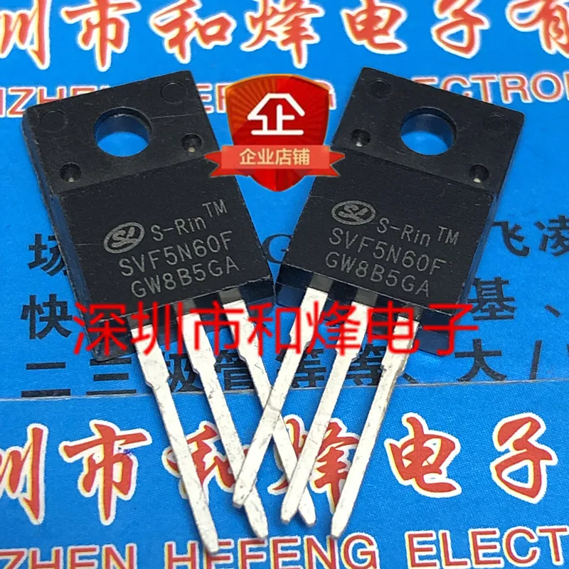 

Original 10pcs/ SVF5N60F TO-220F 600V 5A