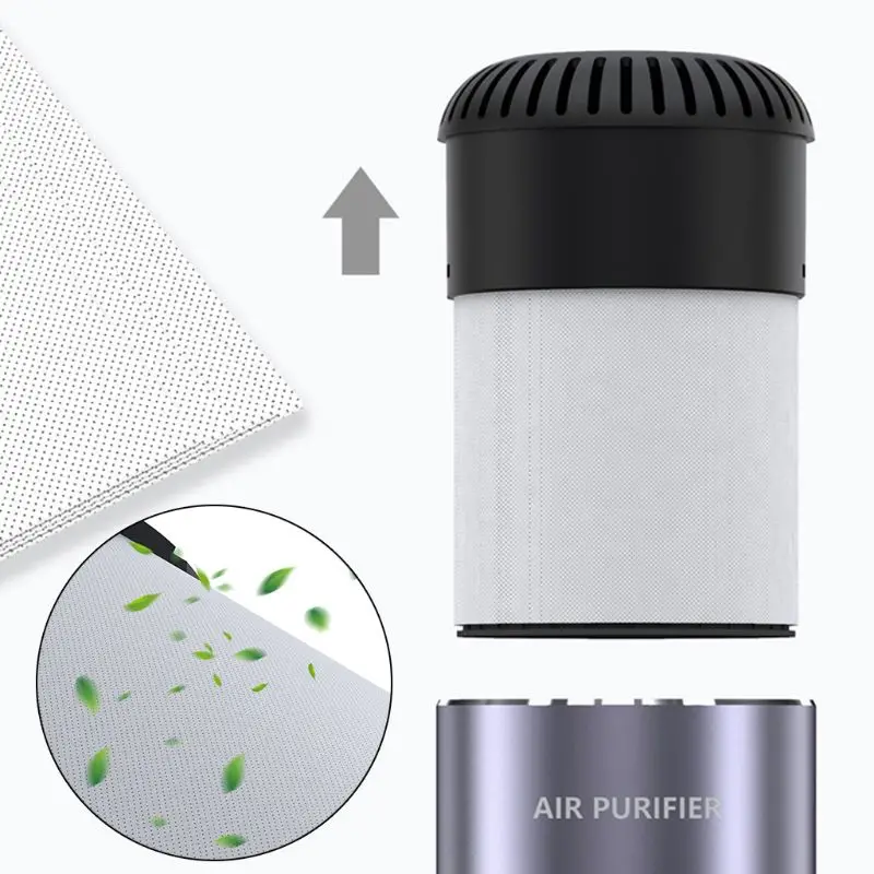 

LED UV Sterilize Filter Air Purifier USB Charging Night Light Air Cleaner Anion Ionizer Negative Ion Generator