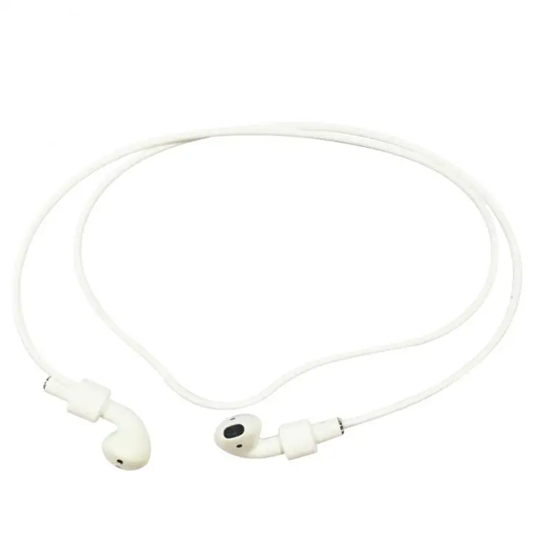 Anti-Lost Silicone Earphone Rope Headset Holder Cable TWS Wireless Bluetooth Headphone Neck Strap Cord String cable | Электроника