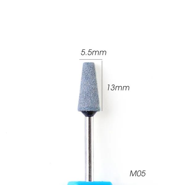 M05 Full Beauty Electric Cutter Manicure Nail Drill Silicone Rubber Ceramic Burr Mills Carbide Pedicure Nail Art Accessories CH065-1 - Цвет: M05
