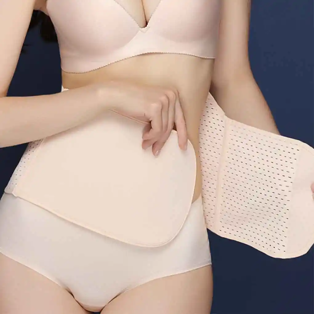 

Women Thin Postpartum Abdomen Strap Bellyband Belt Toning Back Support Belts Waist Abdomen Girdle Pregnant