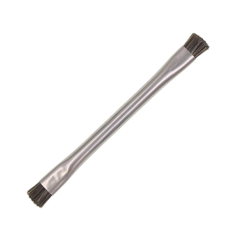 

2022 New Metal Double Head Cleaning Brush for Mobile Phone Components Computer Laptop