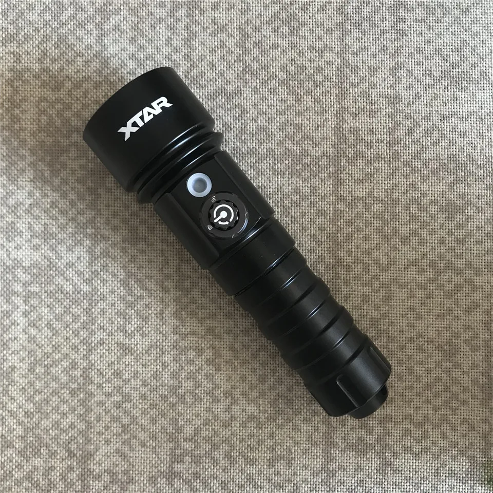 Xtar D26 1100 Cree XM-L2 мощный светодиодный светильник для дайвинга 18650 18700 26650 вращающийся Подводный фонарь с резьбовым отверстием для штатива