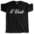 Бренд shubuzhi хлопковая футболка Человек вырез лодочкой футболка хлопковые футболки с О-образным вырезом с коротким Новый G блок 50 процентов рэп в стиле хип-хоп с логотипом