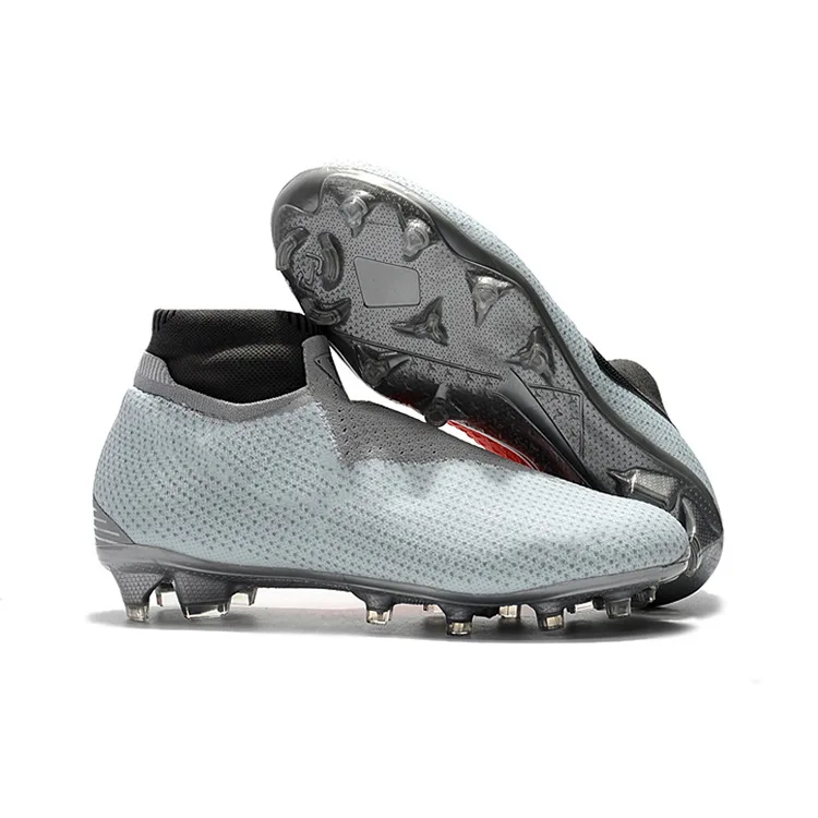 Оригинальные мужские футбольные бутсы тренировочные длинные шипы Детские