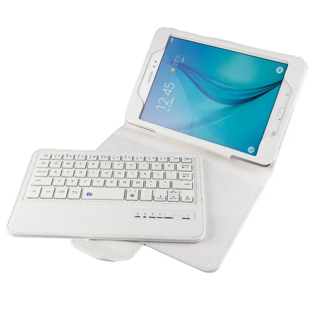 Новый Магнитный чехол для samsung Galaxy Tab A 8 0 T350 T353 с клавиатурой PU кожаный T350|Чехлы