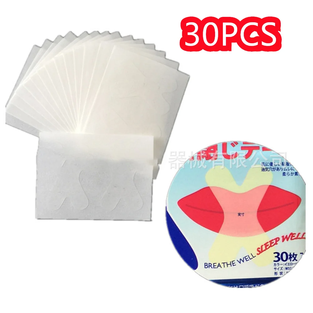 

30 шт. пластырь для остановки дыхания и храпа, наклейки для носовой помады, облегчающие дыхание, забота о здоровье