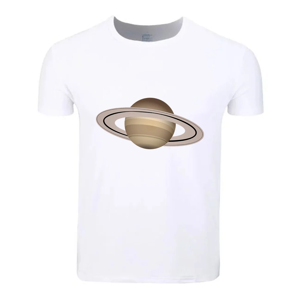 Camiseta de algodón de planetas del Sistema Solar para hombres, mujeres, niños y niñas, camiseta de manga corta de gran tamaño para estudiantes de verano