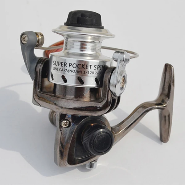 SHUANGYU RAMPART MN100 Full Metal Body Spinning Fishing Reel Ice Raft Lure Wheel Mini Small | Спорт и развлечения